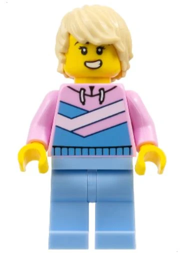 Lego Minifigür Tuk Tuk Driver - Female cty1642 ürün görseli 1