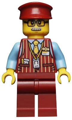 Lego Minifigür Hidden Side Chuck hs022 ürün görseli 1