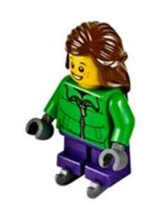 Lego Minifigür Advent Calendar 2014 City Girl on Ice Skates 60063-9 ürün görseli 1