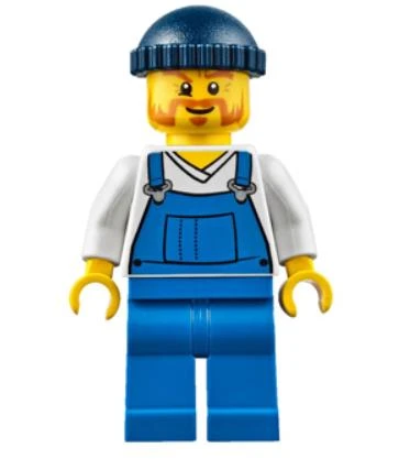 Lego Minifigür Fire Lighthouse Keeper cty0648 ürün görseli 1