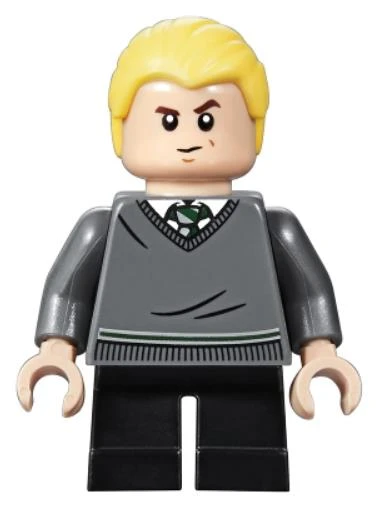 Lego Minifigür Draco Malfoy Slytherin Sweater hp148 ürün görseli 1