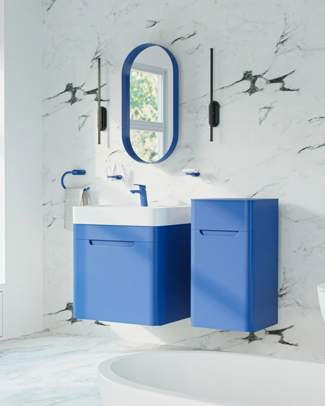 Colorit Kapaklı Lavabo Dolabı 60 cm Ocean ürün görseli 1