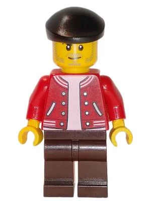 Lego Minifigür Newsstand Operator twn402 ürün görseli 1