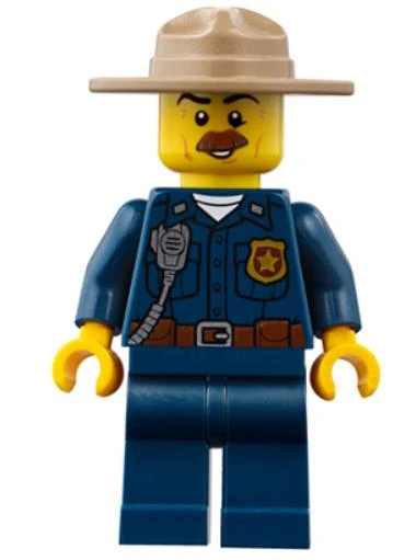 Lego Minifigür Mountain Police Chief Male cty0870 ürün görseli 1