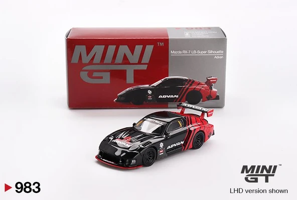 Mini GT Mazda RX-7 LB-Super Silhouette Advan 983 ürün görseli 1