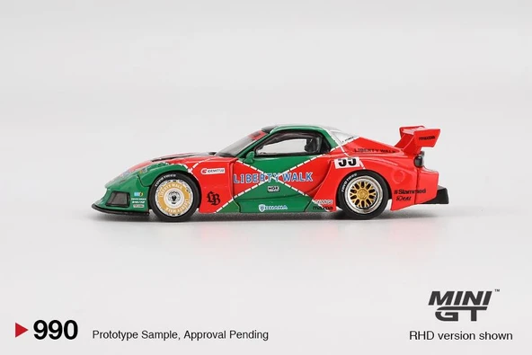 Mini GT Mazda RX-7 LB-Super Silhouette 787B 990 - Resim 4