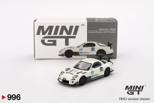 Mini GT Mazda RX-7 (FD3S) Itosyoukai Rei-gouki with RE Amemiya 996 ürün görseli 1