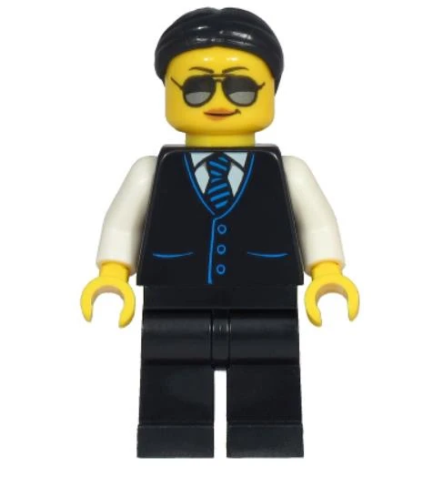 Lego Minifigür Limousine Driver Female cty1212 ürün görseli 1