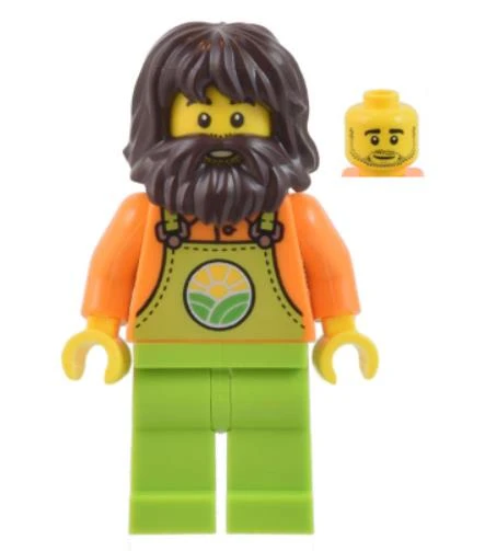 Lego Minifigür Farmer Male cty1442 ürün görseli 1