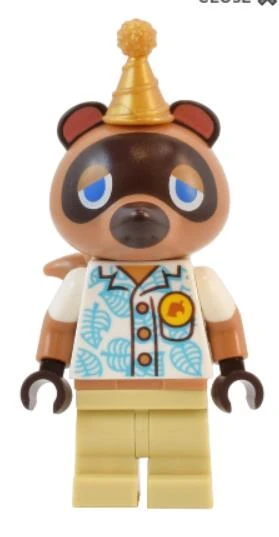 Lego Minifigür Animal Crossing Tom Nook ani001 ürün görseli 1