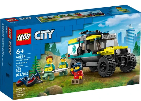 Lego City 40582 4x4 Off-Road Ambulance Rescue ürün görseli 1