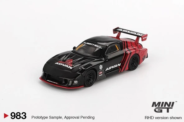 Mini GT Mazda RX-7 LB-Super Silhouette Advan 983 - Resim 2