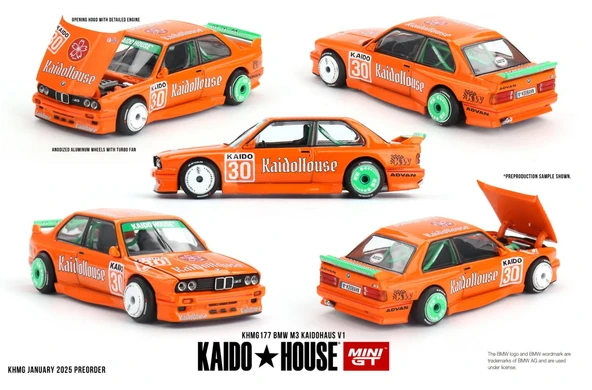 Mini GT Kaido House BMW M3 KaidoHaus V1 177 ürün görseli 1