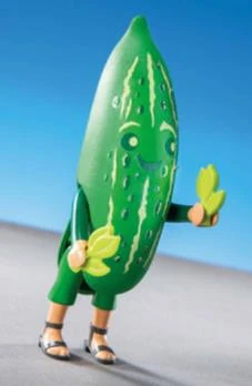 Playmobil Figures 71761 Series 27 - Cucumber Costume ürün görseli 1