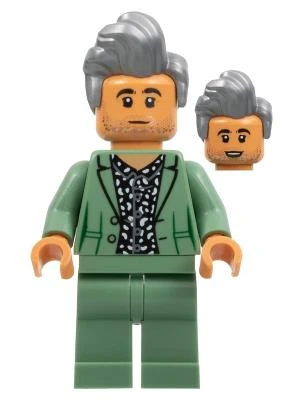 Lego Minifigür Queer Eye Tan France que001 ürün görseli 1