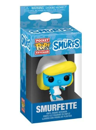 Funko Pop Pocket Keychain The Smurfs Smurfette ürün görseli 1