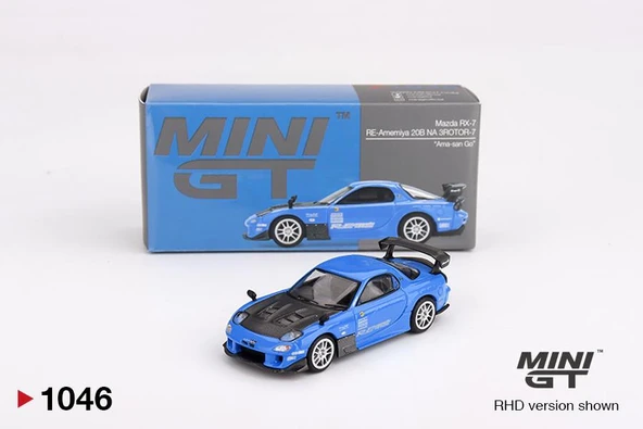 Mini GT Mazda RX-7 RE-Amemiya 20B NA 3ROTOR-7 “Ama-san Go” 1046 ürün görseli 1