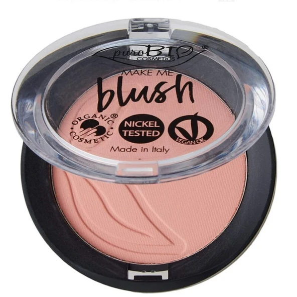 PuroBio Blush Make Me Blush Allık 5.2 gr - 04 Matte Brick ürün görseli 1
