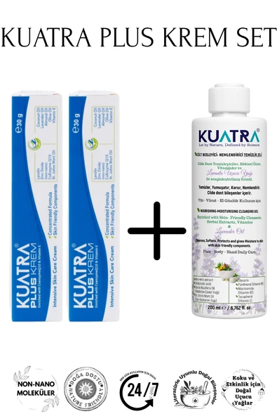 Kuatra Plus Krem Set ürün görseli 1