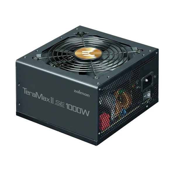 ZALMAN ZM1000-TMX2SE (TeraMaxIISE) +80 Plus Gold PCLe 5.1 Full Moduler Yüksek koruma Devre Tasarımı Güç Kaynağı ürün görseli 1