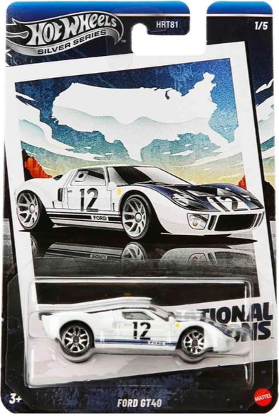 Hot Wheels Silver Series Ford GT40 JBY87 ürün görseli 1