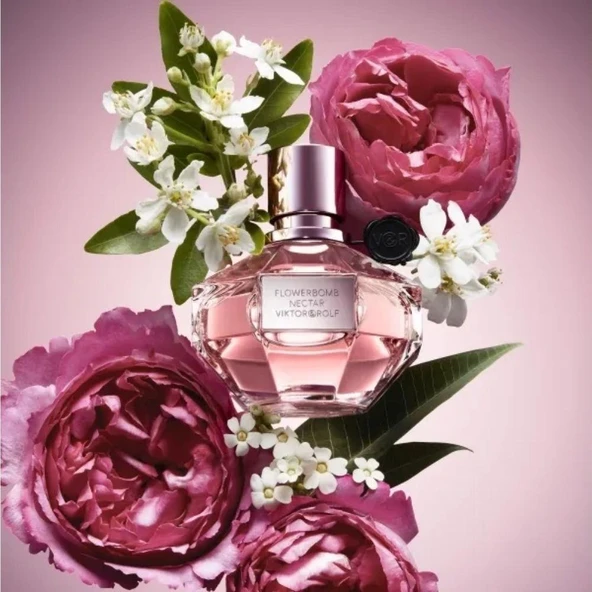 Viktor&Rolf Flowerbomb Nectar EDP 90 ml Kadın Parfümü - Resim 4