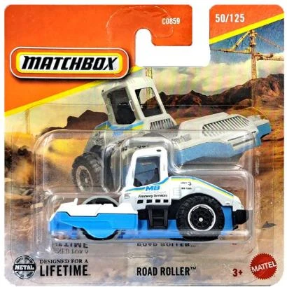 Matchbox Tekli Arabalar Road Roller JBT19 ürün görseli 1