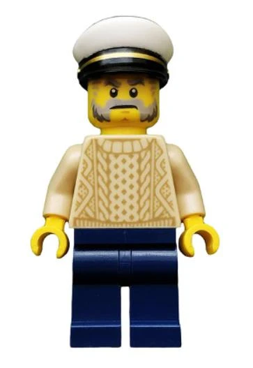 Lego Minifigür Sailor Captain idea032 ürün görseli 1