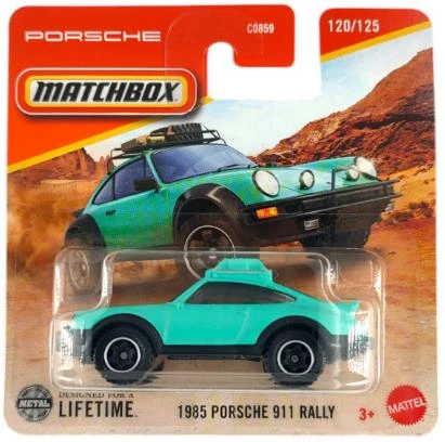 Matchbox Tekli Arabalar 1985 Porsche 911 Rally JBT00 ürün görseli 1