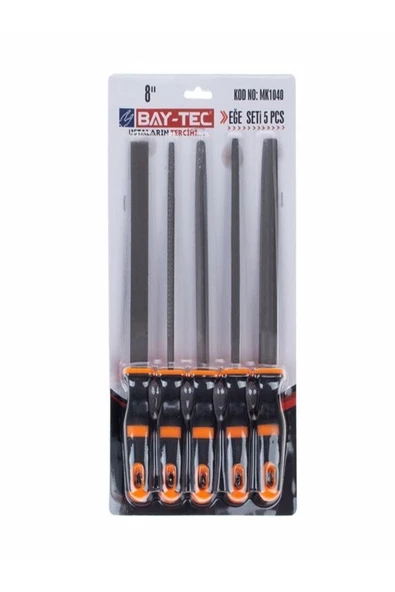 Baytec Eğe Seti 5 Parça 8x Mk1040 0763 ürün görseli 1