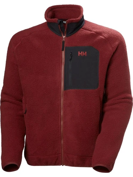 Helly Hansen Panorama Pile Block Jacket Erkek Kırmızı Polar HHA.49460.HHA.180 ürün görseli 1