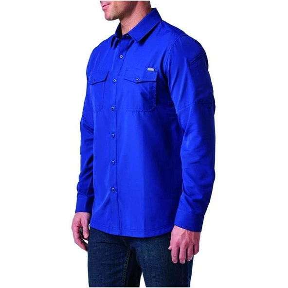 5.11 MARKSMAN L/S KOYU MAVI GOMLEK - Resim 3