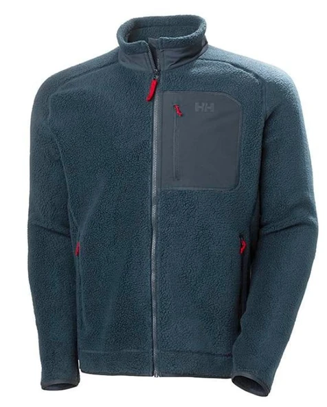 Helly Hansen Panorama Pile Block Jacket Erkek Lacivert Polar HHA.49460.HHA.598 ürün görseli 1