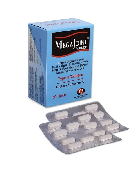 Mega farma Mega Joınt Tip II Kolajen 60 Tablet ürün görseli 1