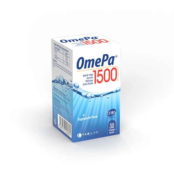 Tab Omepa 1500 Mg Balık Yağı 30 Kapsül ürün görseli 1