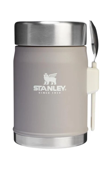 Stanley Klasik paslanmaz çelik yemek termosu kaşıklı 0,40 Lt-GRİ ürün görseli 1