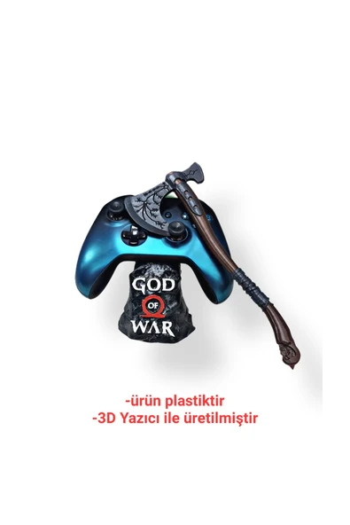 WONE God Of War Ps5 / Ps4 / Xbox Kol Tutucu Stand Joystick Konsol Telefon Standı Oyun Konsolu Ünitesi ürün görseli 1
