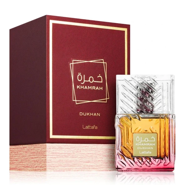 Lattafa Khamrah Dukhan EDP 100 ml Erkek Parfümü - Resim 2