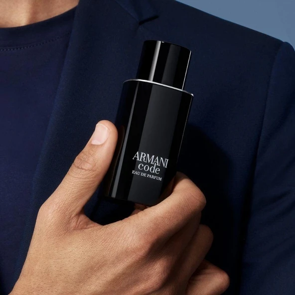 Giorgio Armani Code EDP 75 ml Refillable Erkek Parfümü - Resim 4
