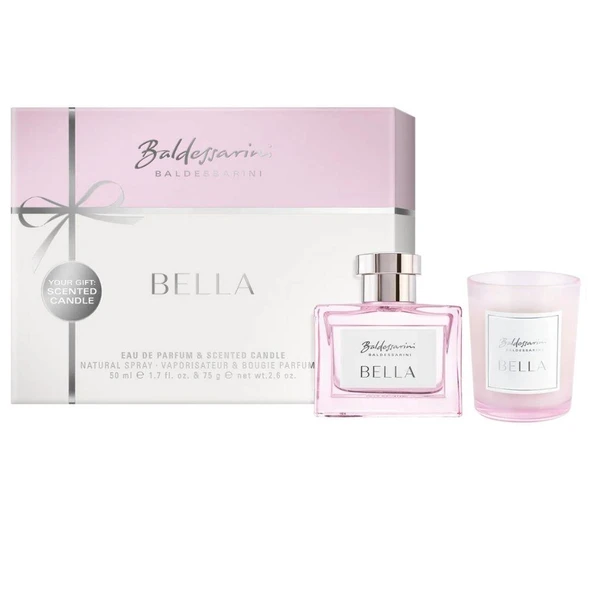 Baldessarini Bella EDP 50 ml + Mum 75 g Kadın Parfüm Seti ürün görseli 1