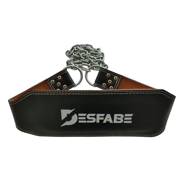 Desfabe Syla Dips Fitness Ağırlık Kemeri Siyah ürün görseli 1