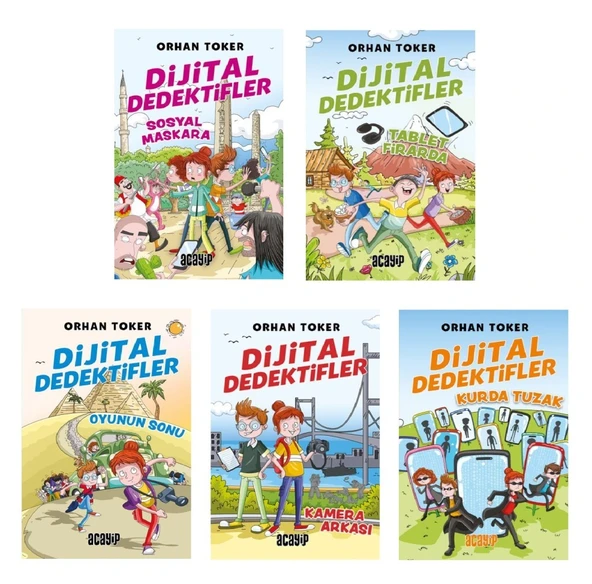 Orhan Toker Dijital Dedektifler Seti (5 Kitap) ürün görseli 1
