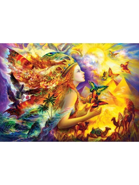 Art Puzzle Kelebeğin Rüyası 1000 Parça Puzzle - 4356 ürün görseli 1
