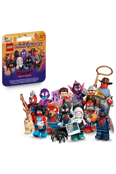 LEGO ® Minifigures Örümcek Adam: Örümcek Evrenine Geçiş 71050- 5+ Çocuklar için Yapım Oyuncağı (8P) ürün görseli 1