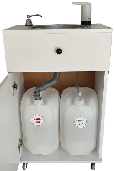 Seyyar Lavabo L20 Bej - Resim 2