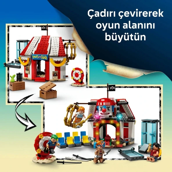 ONE PIECE Palyaço Buggy'nin Sirk Çadırı 75637 - Resim 4