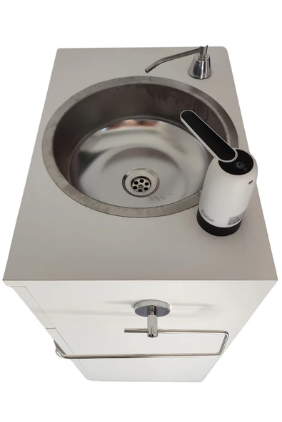 Seyyar Lavabo L20 Bej - Resim 7