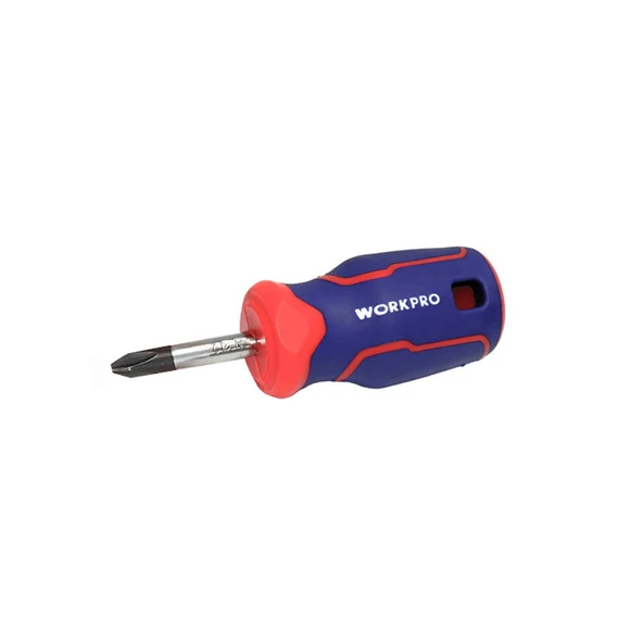 WORKPRO WP221034 PH2x38mm CR-V Manyetik Profesyonel Yıldız Topaç Tornavida ürün görseli 1
