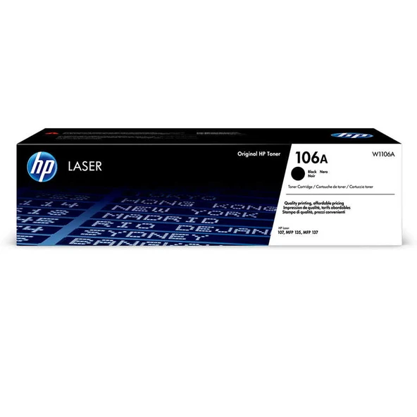 Hp 106A-W1106A orjinal toner ürün görseli 1