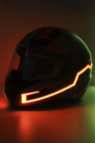 Kask Uyarı Işığı ürün görseli 1
